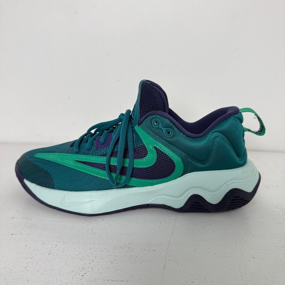 Nike Giannis Immortality 3 Basketball Shoes Teal Green Purple DZ7533-301 Mens‎ 9